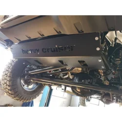 Osłona chłodnic i stabilizatora STANDARD Jeep Wrangler JL 2018- czerwona